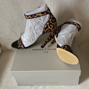 Mark Fisher Leopard calf hair pump